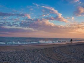 Papamoa Beach at Sunset